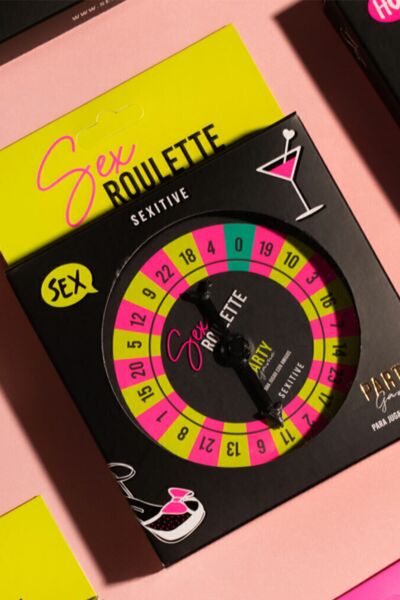 Erotisch bordspel Sexitive Sex Roulette Party Game