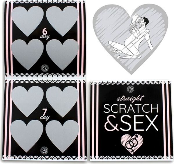 Krasspel Secret Play Scratch & Sex Hetero voor koppels