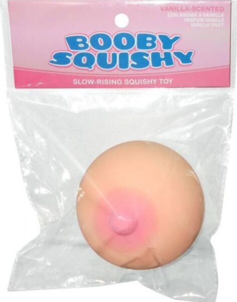 Kheper Games Booby Squishy, zachte grappige borst in huidskleur