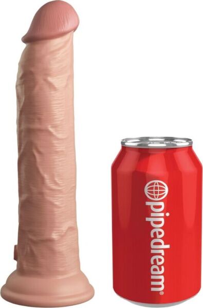 Realistische siliconen dildo King Cock Elite met zuignapvoet
