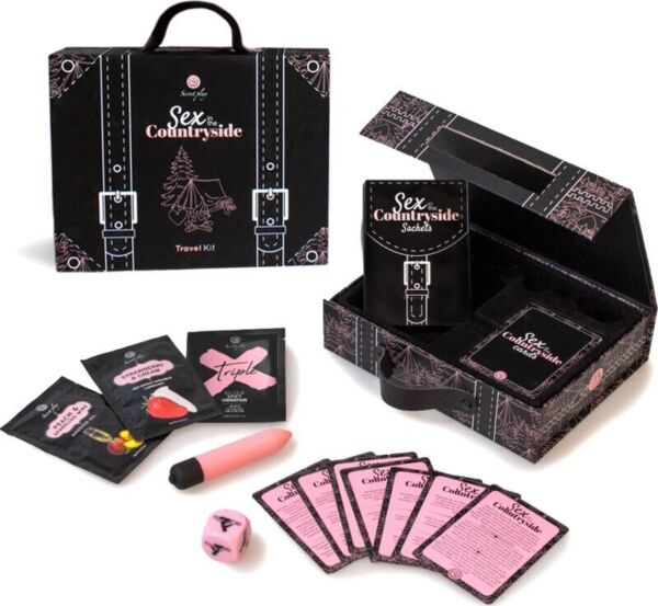 Reisset Secret Play Sex in the Countryside met kaarten, bullet vibrator, dobbelsteen en sachets