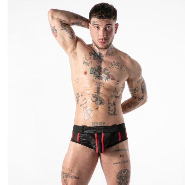 Jockstrap Locker Gear Full Military Access met open voorkant