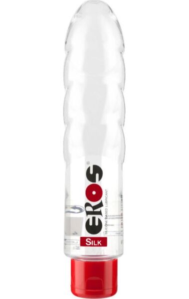Fles glijmiddel op siliconenbasis EROS Silk van 175 ml