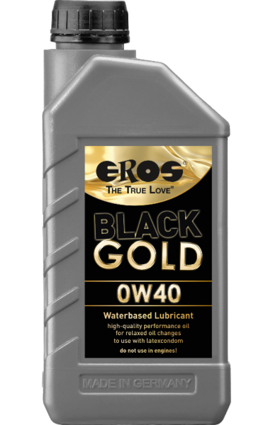 EROS Black Gold glijmiddel op waterbasis in jerrycan van 1000 ml