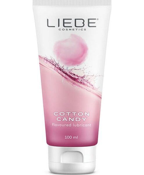 Verpakking van Liebe Cotton Candy 100 ml glijmiddel