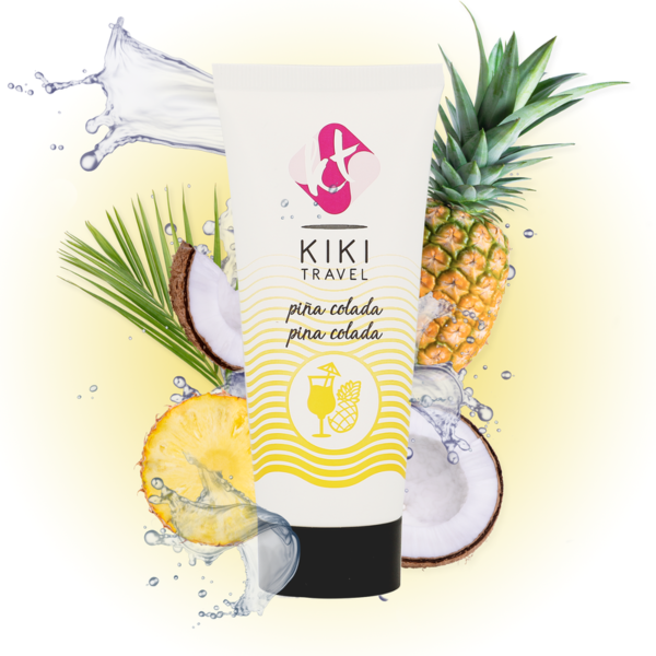 Glijmiddel met smaak Kikí Travel van 50 ml