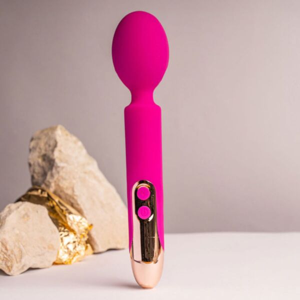 Wandvibrator Rocks-Off Oriel Wand met flexibele siliconen kop