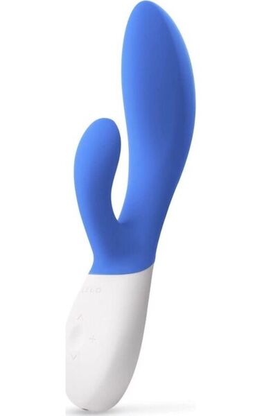 Rabbitvibrator LELO Ina Wave 2, met schacht en arm voor de clitoris