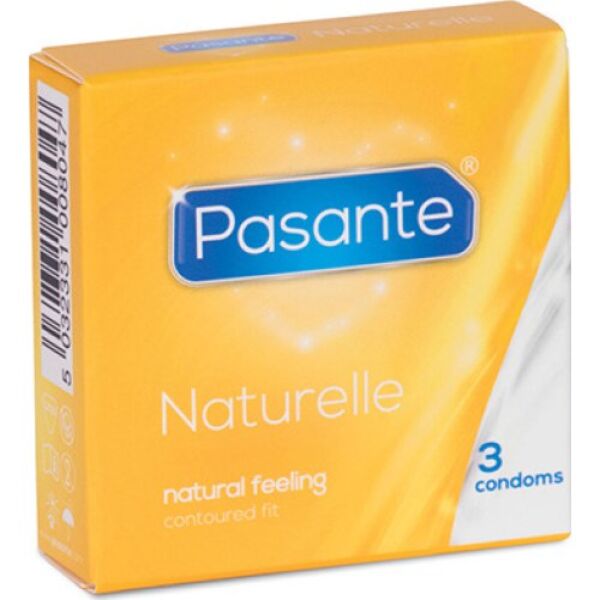 Doosje Pasante Naturelle condooms met 3 stuks