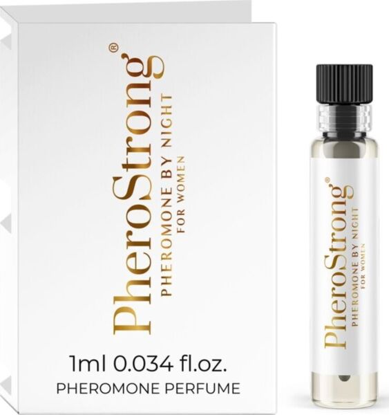 Tester van het feromonenparfum PheroStrong By Night for Women van 1 ml