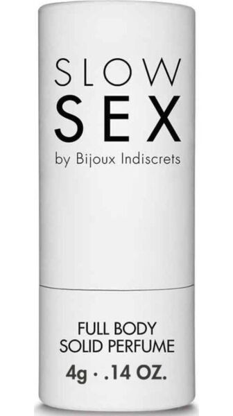 Vaste lichaamsparfum Bijoux Slow Sex Full Body Solid met kokosgeur
