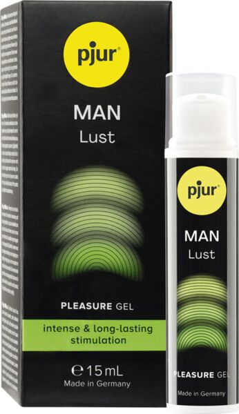 Flesje van 15 ml van de stimulerende gel pjur MAN Lust