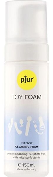 Fles Pjur TOY FOAM 150 ml toycleaner met schuimpompje