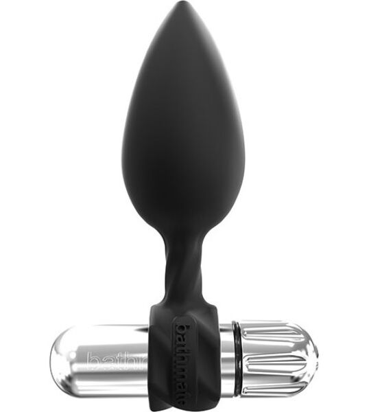 Bathmate Anal Training Plugs Vibe-set met conische punt, ring en Vibe-bullet vibrator