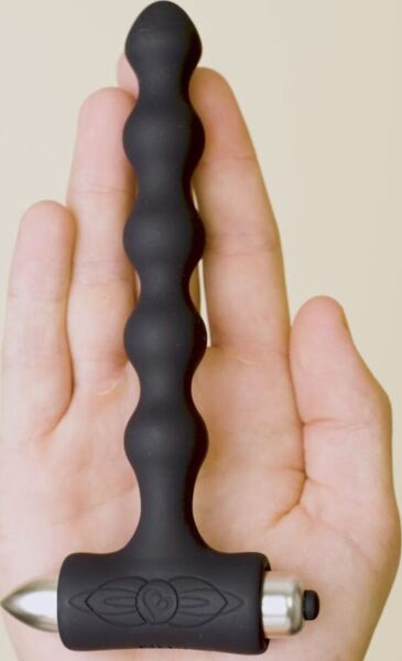 Buttplug met vibratie Rocks-Off Petite Sensations Pearls