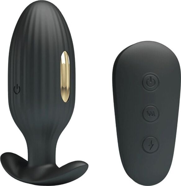 Buttplug vibrator Pretty Love Kelly in het zwart