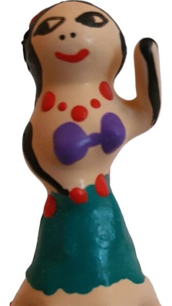 Fopcondoom Hula Meisje van Condomerie, van handgeschilderd latex