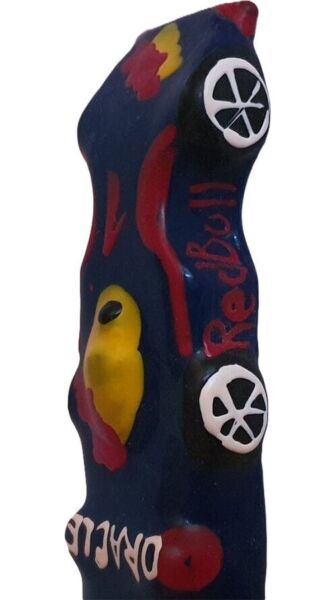 Decoratief condoom Condomerie F1 Red Bull XL, handgeschilderd