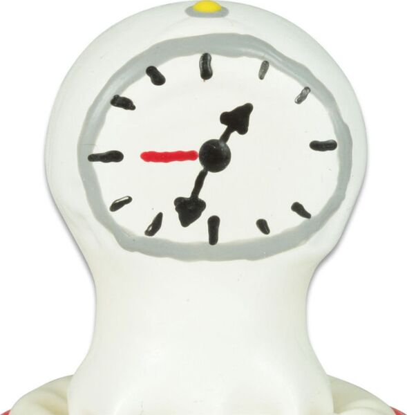 Grappig condoom Condomerie Clock, met de hand geschilderd met een klokmotief