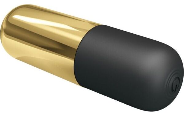 Pretty Love bullet vibrator in goud en zwart