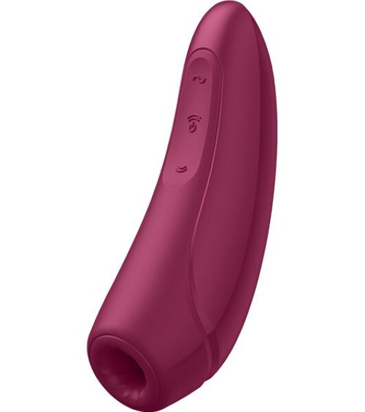 Satisfyer Curvy 1+ luchtdrukvibrator met vibratie