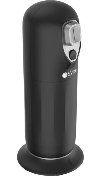Automatische Svibe Ikon JET masturbator met verwarmende basis en verwisselbare sleeve