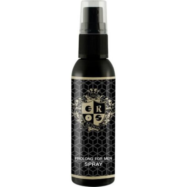 Flacon met pompje van de vertragende spray Eros Action Prolong for Men, 50 ml