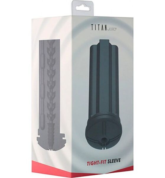 Zwarte Kiiroo Tight Fit Sleeve for Titan