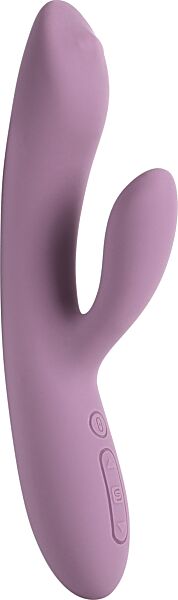 Rabbit vibrator Svakom Trysta Neo met bal voor het G-punt en externe stimulator