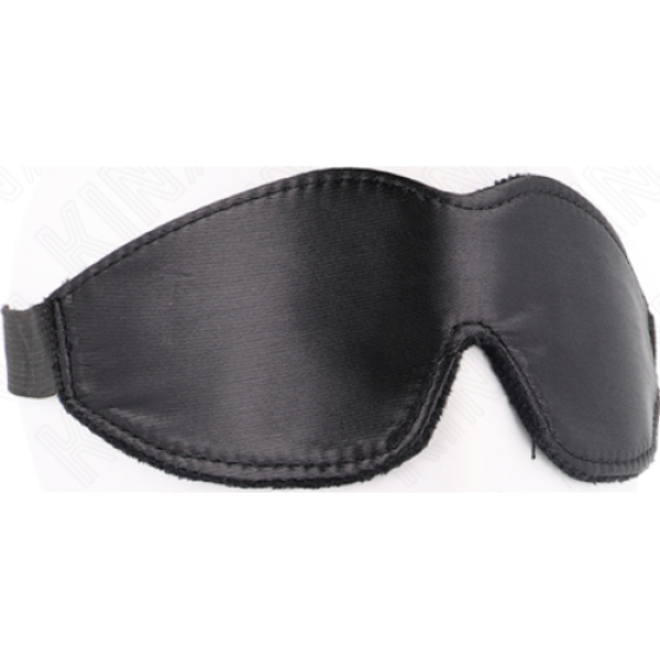 Kink Masked Allure blinddoek van leer om de ogen te bedekken