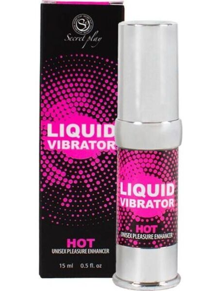 Secret Play Vloeibare Vibrator, unisex intiemgel op waterbasis