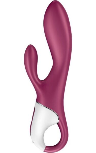 Rabbitvibrator Satisfyer Heated Affair in paarsrood