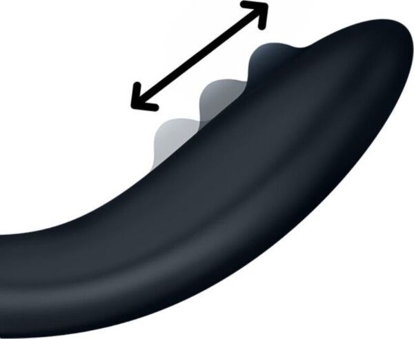 G-spot vibrator Satisfyer Rrrolling Explosion in zwart, met de bal in de kop