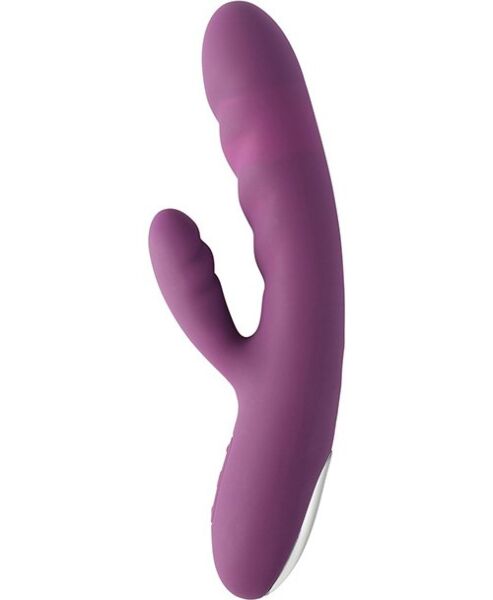 SVAKOM Avery rabbit vibrator met stotende punt en arm voor de clitoris