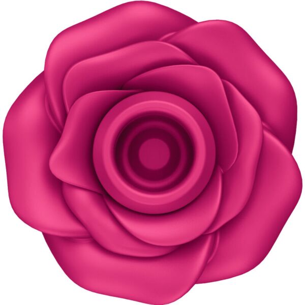 Luchtdrukvibrator Satisfyer Pro 2 Classic Blossom, rood en in de vorm van een roos
