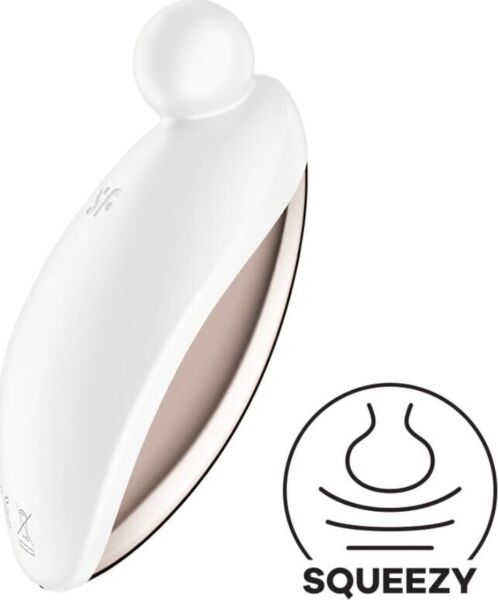Lay-on vibrator Satisfyer Spot On 2 met ronde siliconen punt