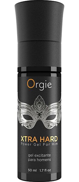 Verpakking van 50 ml van de stimulerende gel Orgie Xtra Hardpower Gel For Him