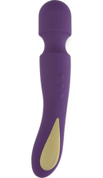 Wandvibrator TOYJOY Luz Zenith van silicone, met LED-licht in het handvat