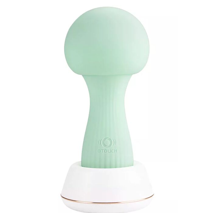 OTOUCH - Mushroom Silicone Wand Vibrator - Teal