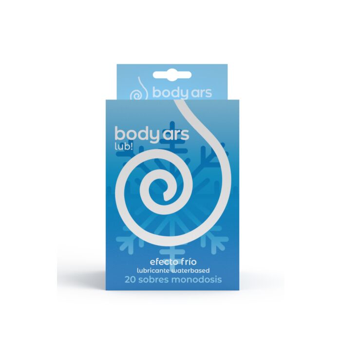 Caja Colgante 20u. sobres monodosis Gel BODY ARS Efecto Fr?o-Waterbased