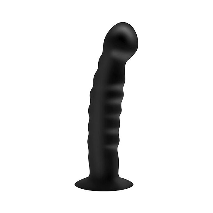 Dildo S Pleasures Bumpy golvende, licht gebogen