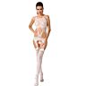 Passion woman bs047 bodystocking blanco talla unica
