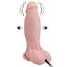 Opblazend Dildo BAILE 18.8 CM met Suction Cup