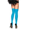 Leg avenue medias opacas de nylon azul neon