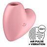 Satisfyer Cutie Heart Air Pulse clitorisstimulator en vibrator