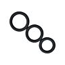 Loving Joy Thick Silicone Ringenset 3-Pack Gris