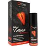 Stimulerend gel Orgie High Voltage met aardbei smaak