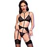 Lingerie Chilirose CR 4713 Set 4-delig Zwart