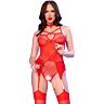 Body Chilirose CR 4879 Crotchless Rood Sexy