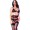 Lingerie Chilirose CR 4883 Set Zwart Verleiding